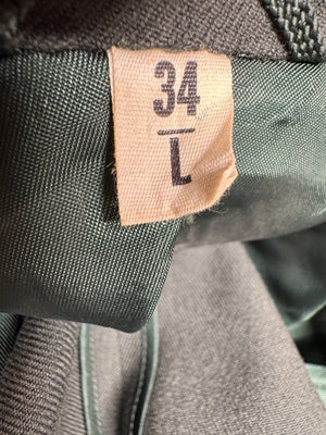Original US Army Green Service Uniform Vietnam Era 34L Jacket-Named
