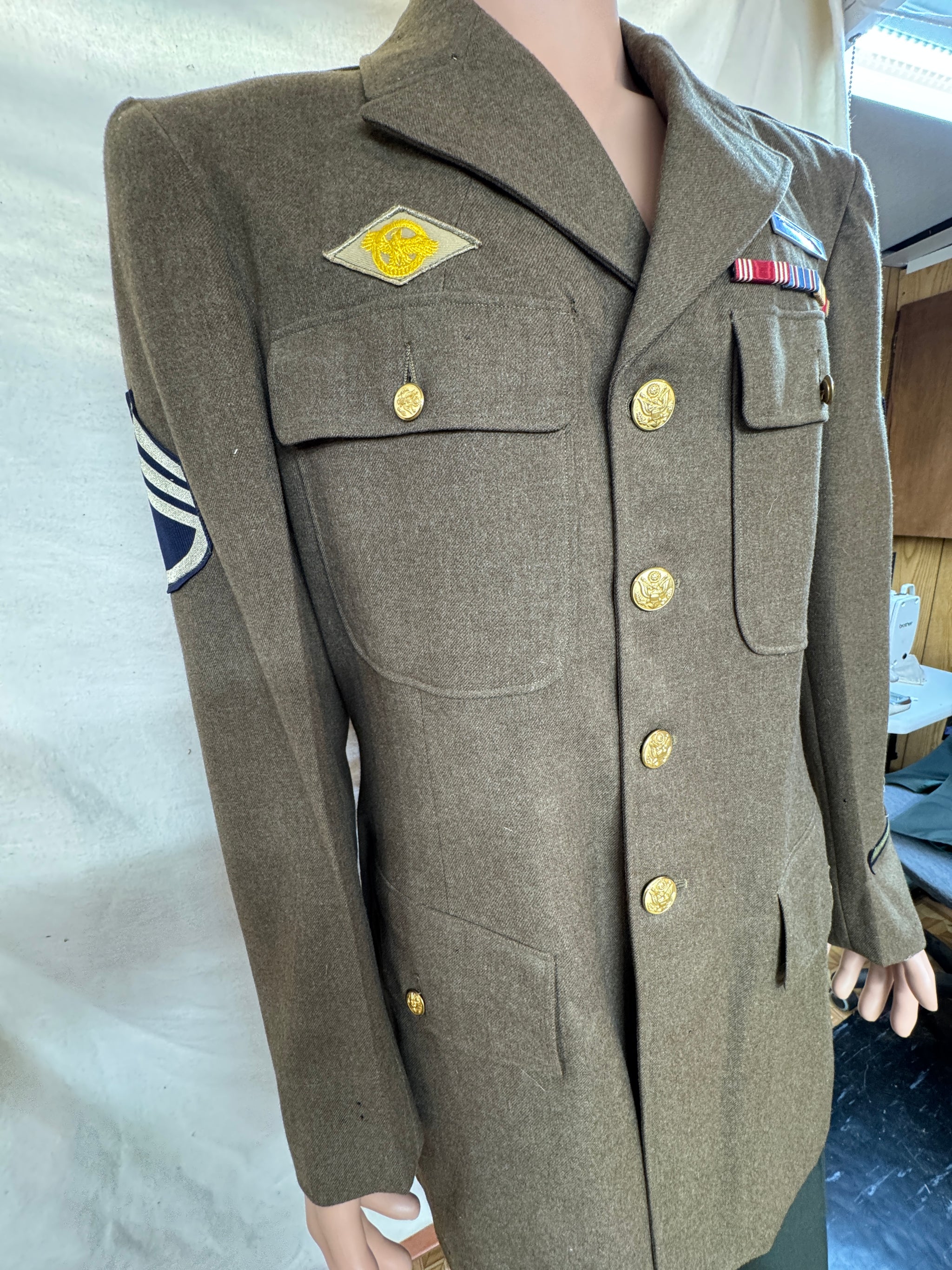 WW II ARMY DRESS UNIFORM