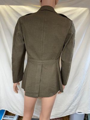 WW2 U.S.A.A.F. Uniform Dress Jacket W/ Command Patch,Rank,Named & Dated 1942