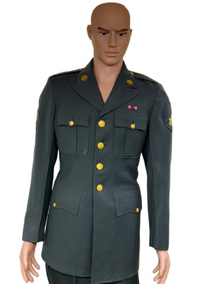 Authentic Vietnam Era U.S. Army Wool Serge Coat Jacket Named & Dated