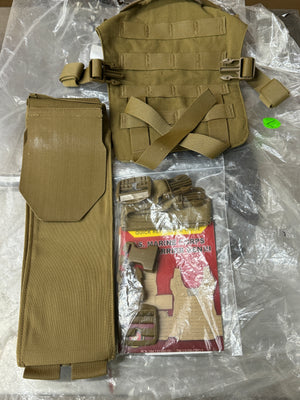 NEW GEN III USMC MARINE CORPS PLATE CARRIER- COMPLETE KIT