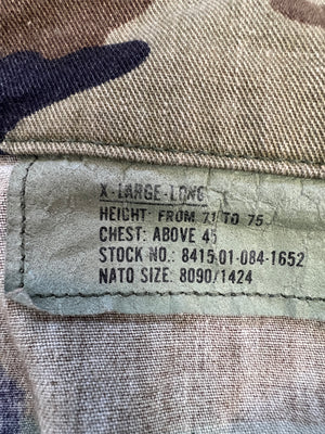 USGI Woodland Ripstop Combat Shirt-Military Issued