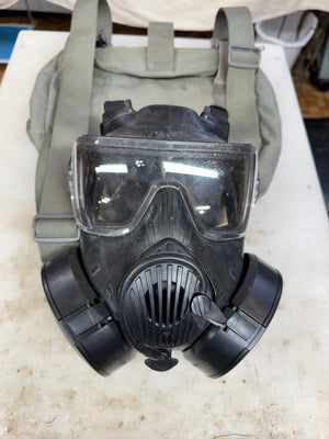 “USED”AVON M50 NBC CBRN PROTECTIVE MILLITARY ISSUE GAS MASK(MEDIUM)