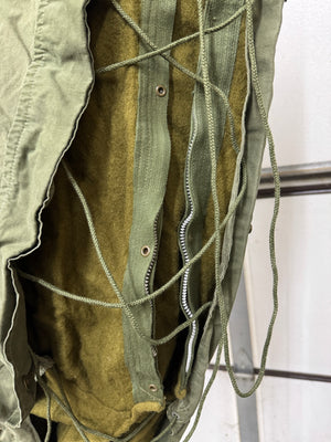 US Korean War Wool Sleeping Bag Dated 1951 By ATLAS CURTAIN CO. Inc.