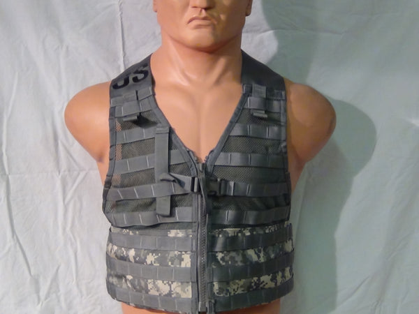 NEW GENUINE ISSUE MILITARY FLC (FIGHTING LOAD CARRIER)VEST.FULLY ADJUS ...