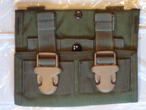 NEW EAGLE INDUSTRIES TRIPLE(3×1) 40MM GRENADE POUCH OLIVE DRAB GREEN DF-LCS MOLLE
