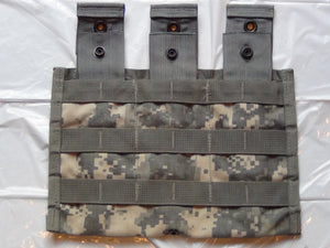 ACU M16/M4 SHINGLE-TYPE, 3-MAG MOLLE POUCH, EXCELLENT CONDITION!
