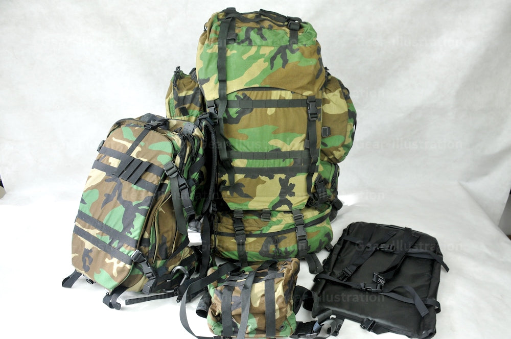 GREGORY SPEAR UM21 PATROL PACK (WoodLand)Special Force Safariland