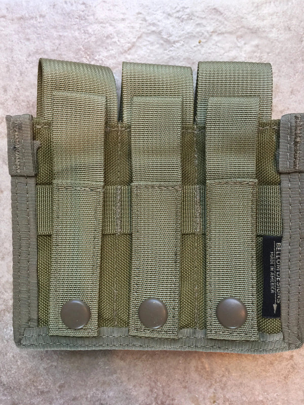 NEW BELLUM DESIGNS 40MM MOLLE TACTICAL POUCH, COLOR: KHAKI ...