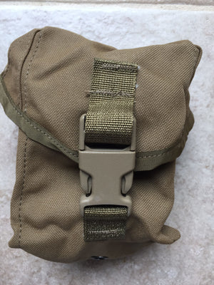 NEW USMC MILITARY MOLLE II COYOTE 100 ROUND UTILITY POUCH SAW GUNNER POUCH