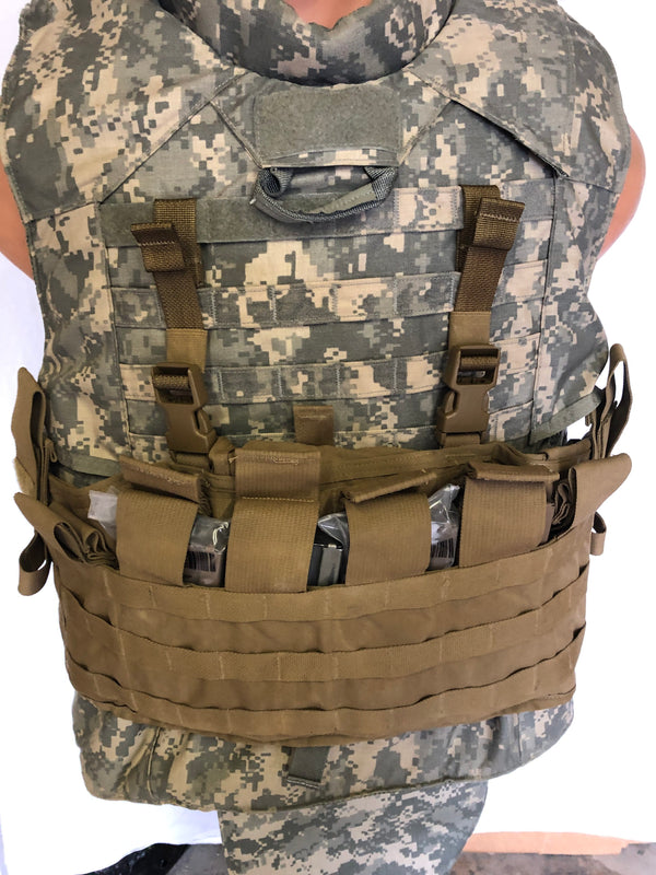 Usgi Rig USMC Chest Rig TACTICAL ASSAULT PANEL MOLLE ll Coyote Brown USGI ...