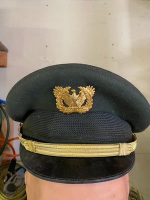 WW 2 Princeform DeLuxe Army Military Officers Dress Uniform Cap Hat