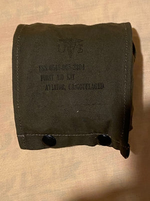 Vietnam Era US Aviators Military Field Gear Combat Medic kit First Aid Bag Full