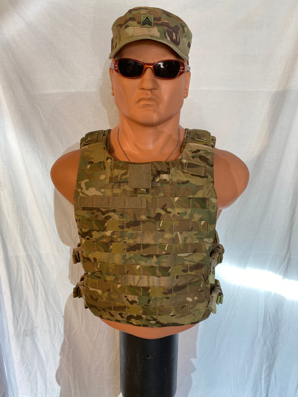 KDH MULTICAM MAGNUM TAC 1 W/3A SOFT ARMOR IN FRONT,BACK & SIDES ...