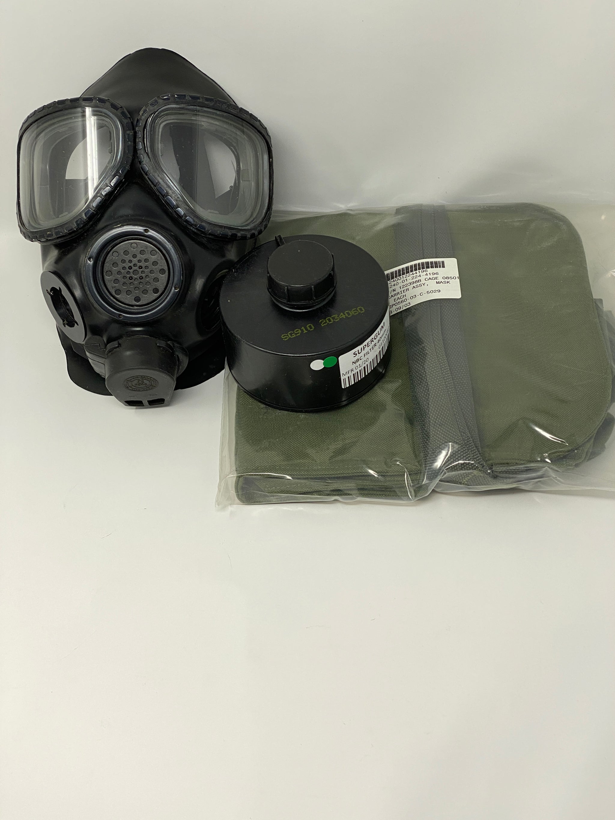 M40 Protection Mask M40 Gas Mask 2 Filters