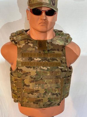 KDH MULTICAM ATPC-SPEAR PLATE CARRIER W/3A SOFT ARMOR SIZE LARGE