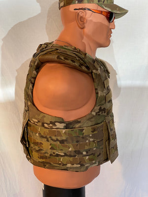 KDH MULTICAM ATPC-SPEAR PLATE CARRIER W/3A SOFT ARMOR SIZE LARGE