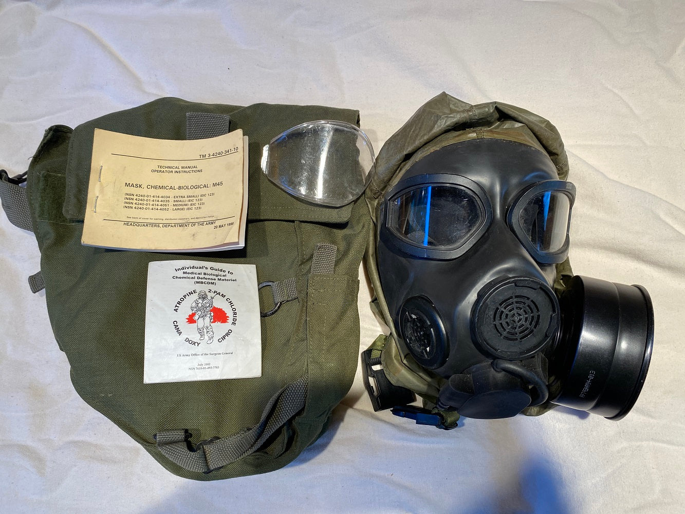 US Military Issue Avon M50 CBRN Gas Mask-Medium – Ma Deuce Trading Post