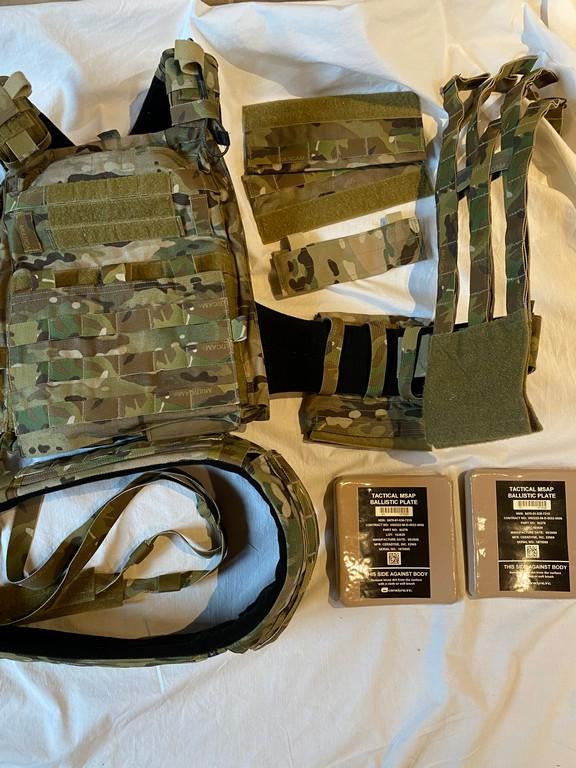 Crye Precision AVS Harness - Multicam, Size Large (Chest 41-45") - New With Tags