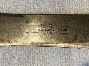 Landers Frary & Clark US WW 2 1940 Military Knife LF&C Vintage