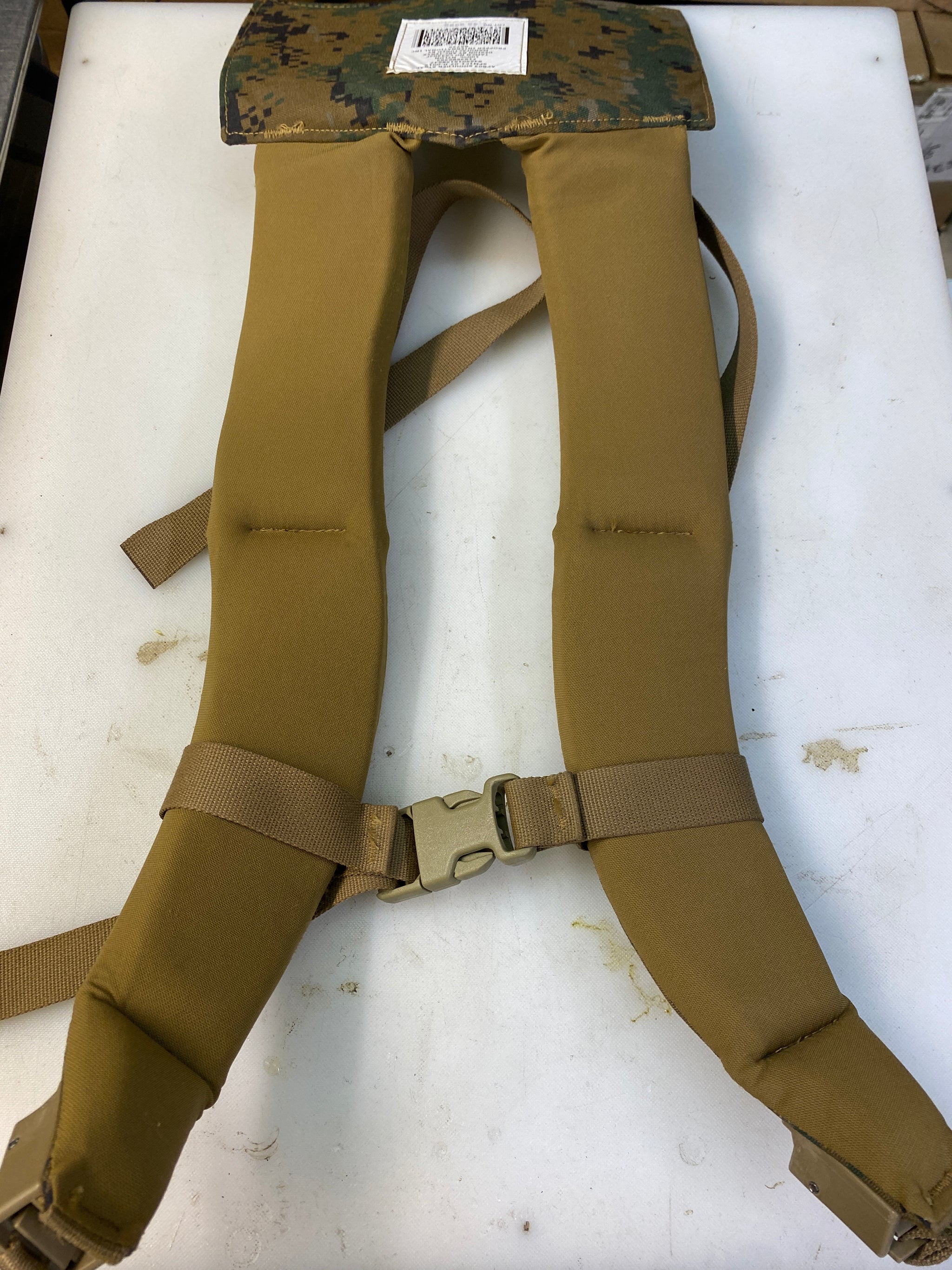 MOLLE II Rucksack Shoulder Straps Frame Multicam OCP (PROFESSIONALLY  REPAIRED)