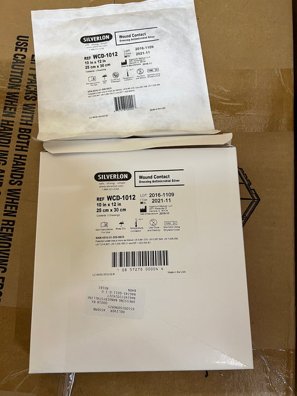 BX 5 Silverlon Antimicrobial Silver Wound Contact Dressing 10