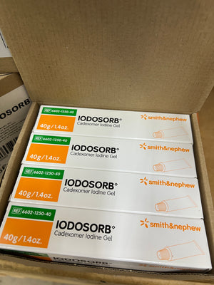 Iodosorb Cadexomer Iodine Gel 40gram tube