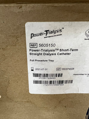 Power-Trialysis Short-Term Dialysis Catheter by CR Bard