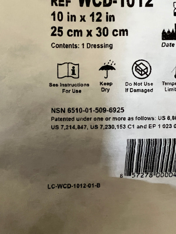 BX 5 Silverlon Antimicrobial Silver Wound Contact Dressing 10