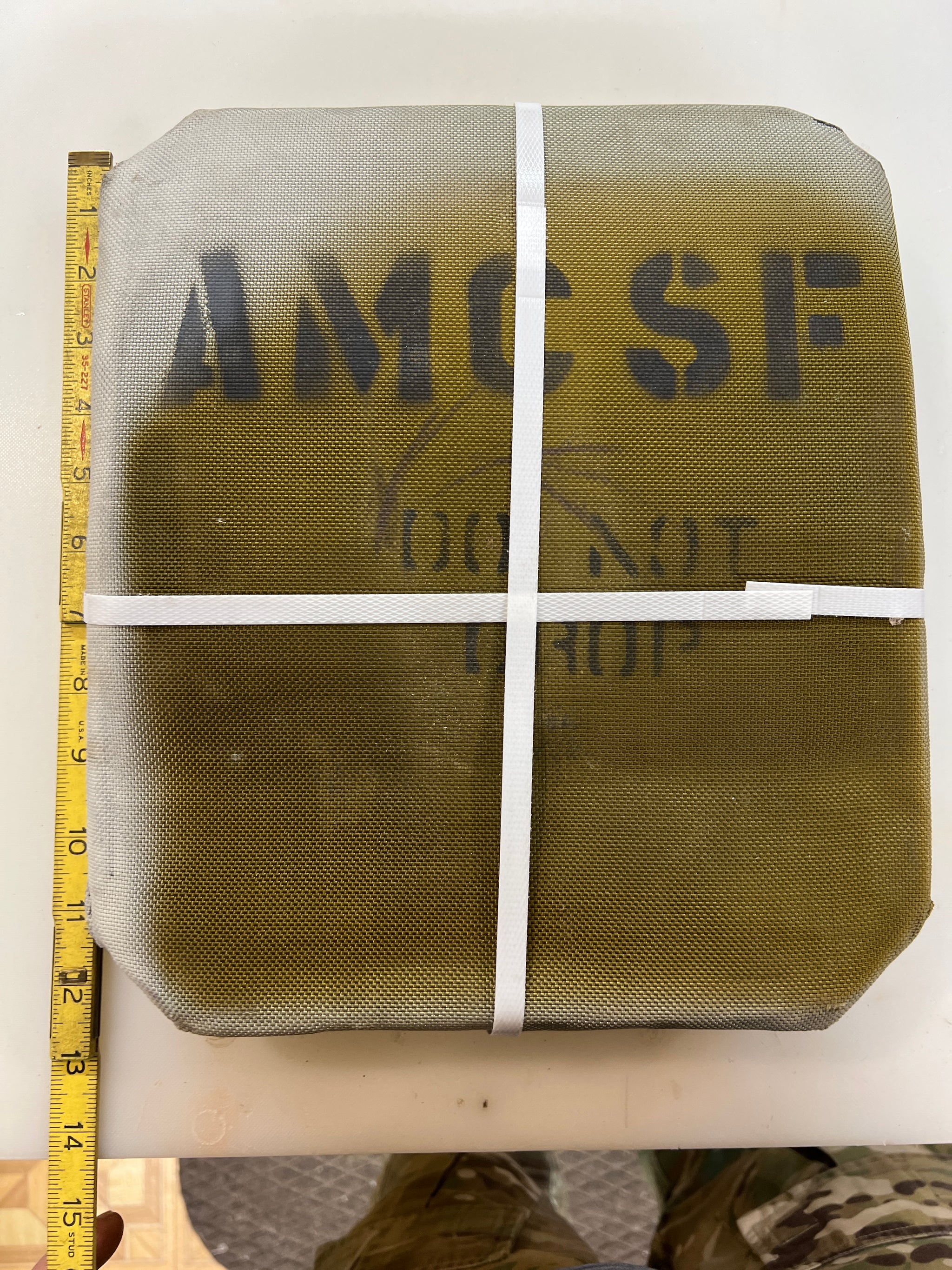 2) Vintage U.S. Issued Armor Protective Ceramic Plates ESAPI level IV ...