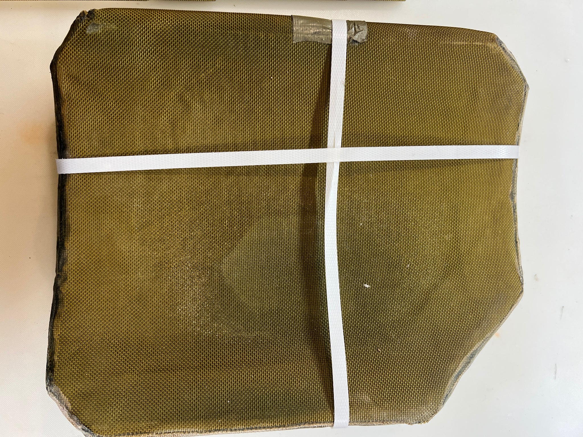 (2)U.S. Military Gen.1 ESAPI Plates- Right Shooter Cut - LockNWalkHarness